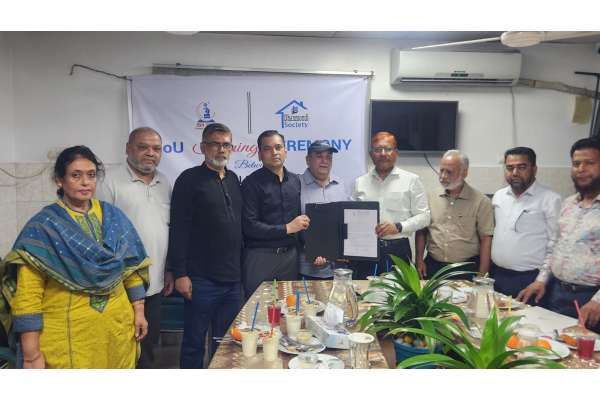 ধানমন্ডি সোসাইটি ও ইবনে সিনা ট্রাস্ট এর সাথে চুক্তি